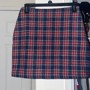Women’s plaid skirt